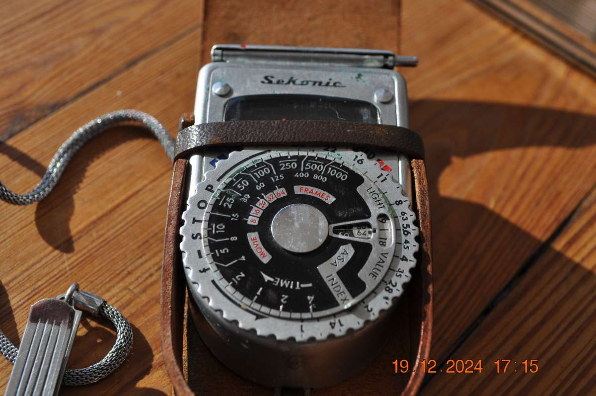 Vintage Camera Flashes and Light Meter