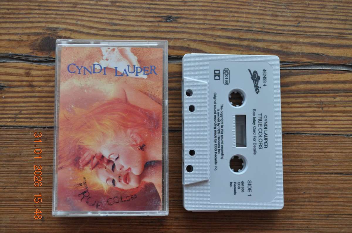 Cyndi Lauper - True Colors (Cassette)