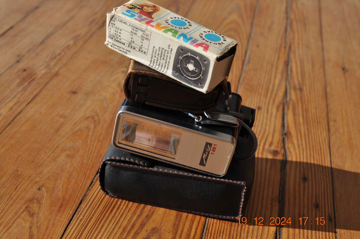 Vintage Camera Flashes and Light Meter