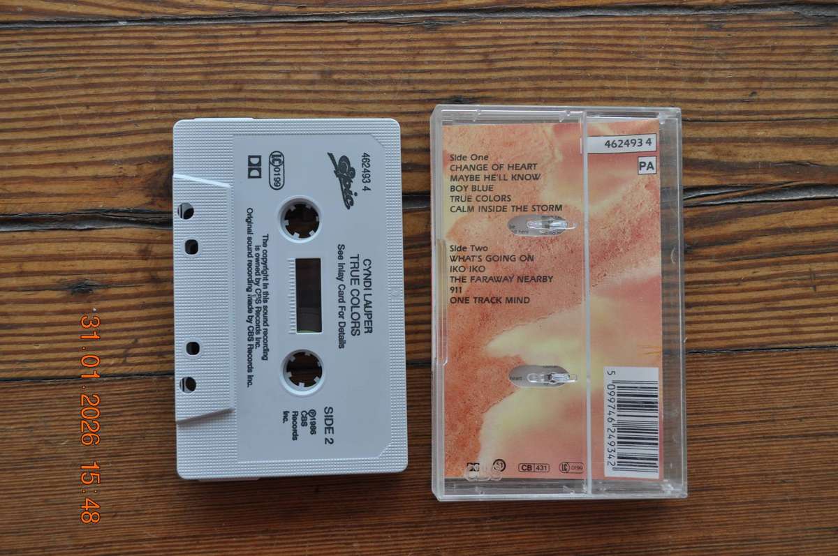 Cyndi Lauper - True Colors (Cassette)