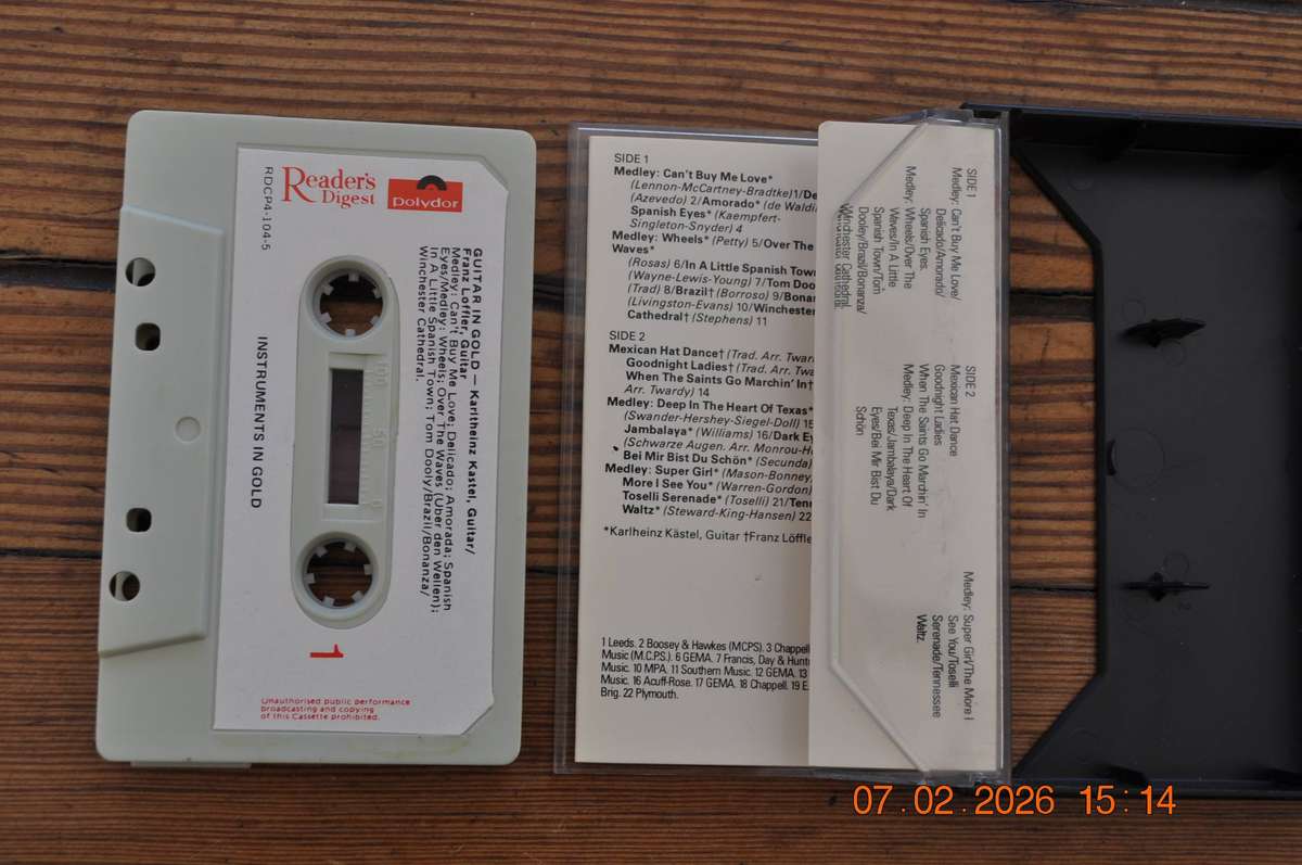 Instruments In Gold - 5 : Guitar In Gold (Cassette)
