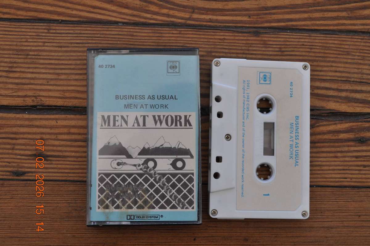 Men At Work - Business As Usual (Cassette)