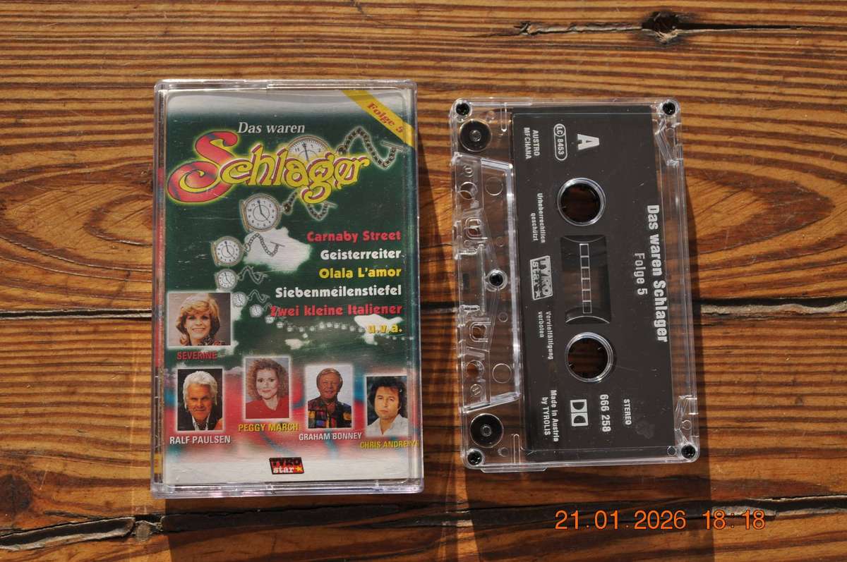 Das Waren Schlager - Folge 5 (Cassette)