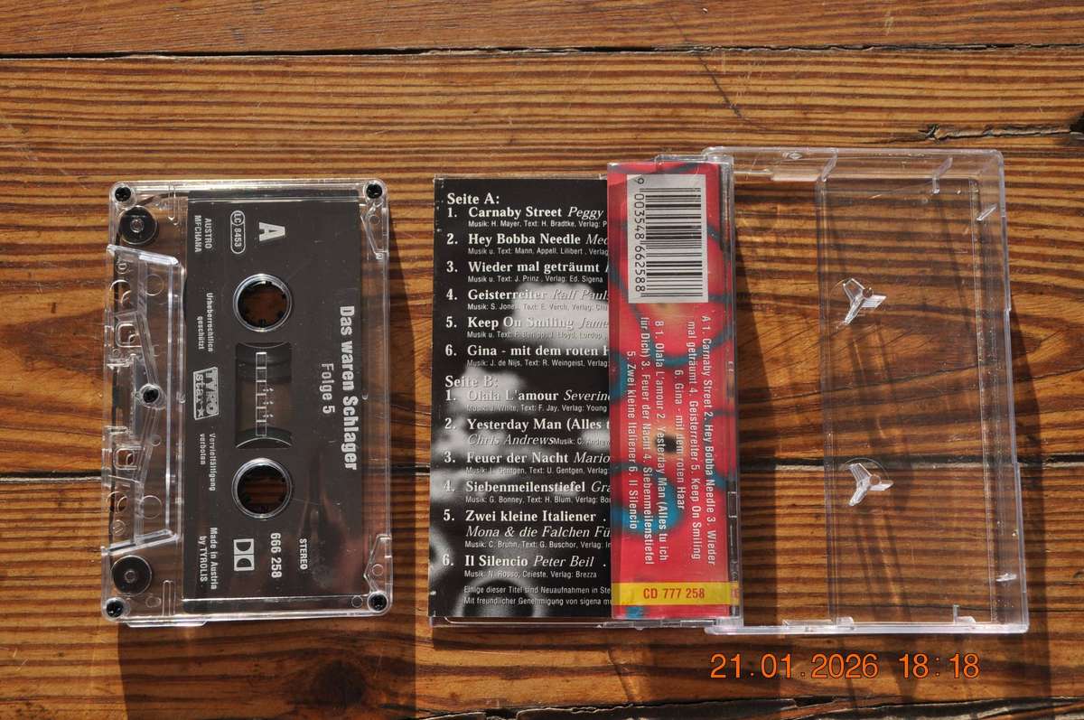 Das Waren Schlager - Folge 5 (Cassette)