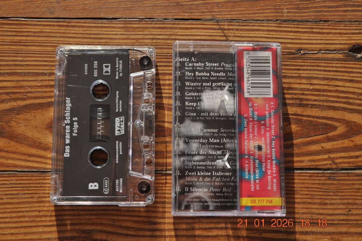 Das Waren Schlager - Folge 5 (Cassette)