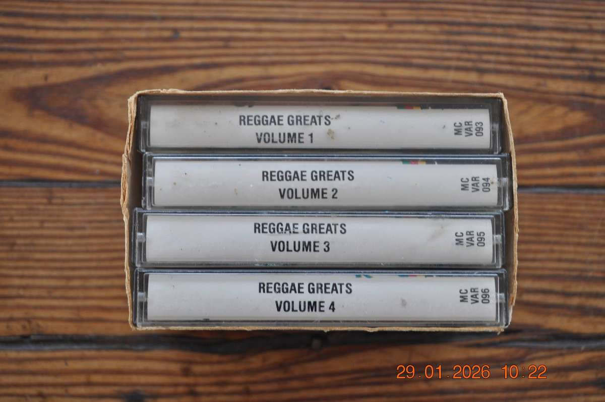 Reggae Greats - Volume 1-4 (4 x Cassettes)