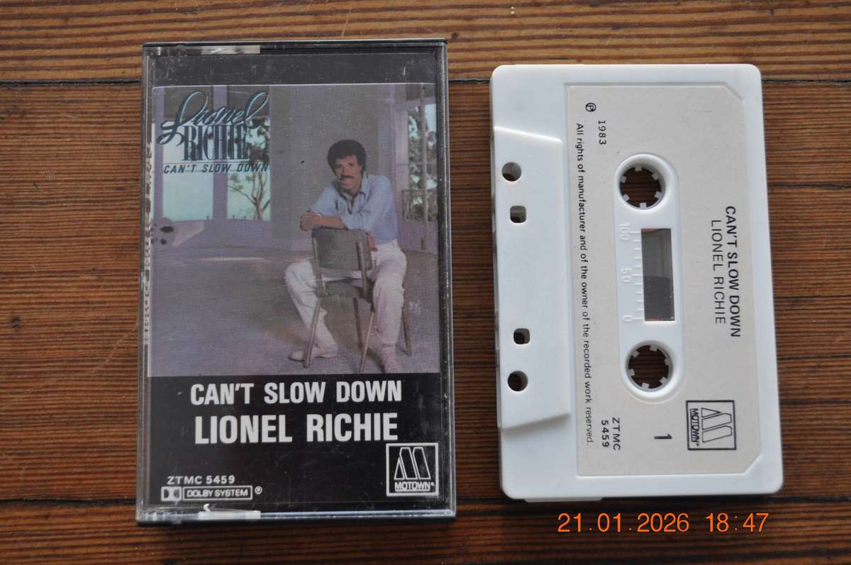 Lionel Richie - Can`t Slow Down (Cassette)