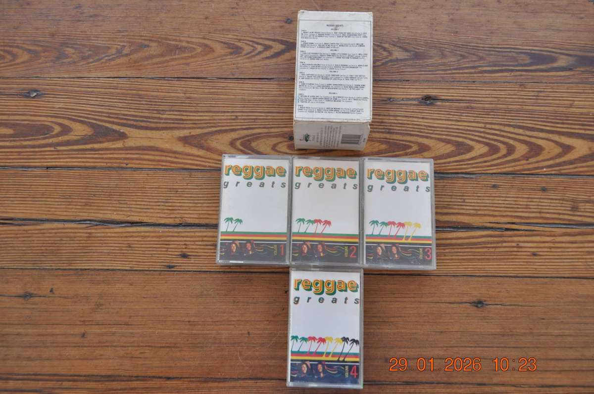 Reggae Greats - Volume 1-4 (4 x Cassettes)