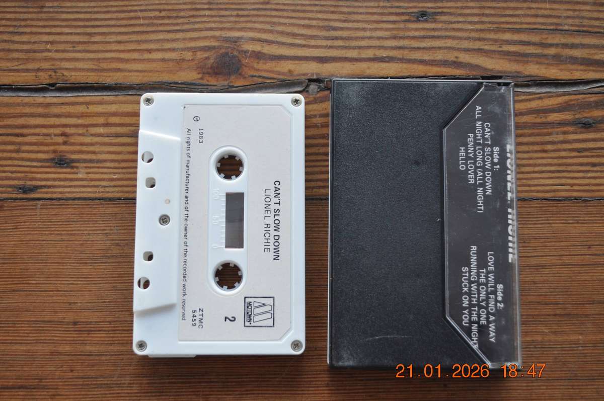 Lionel Richie - Can`t Slow Down (Cassette)