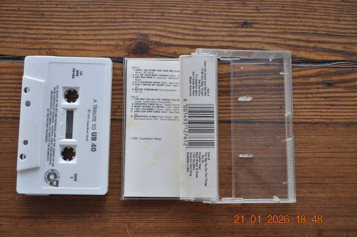 A Tribute to UB40 (Cassette)