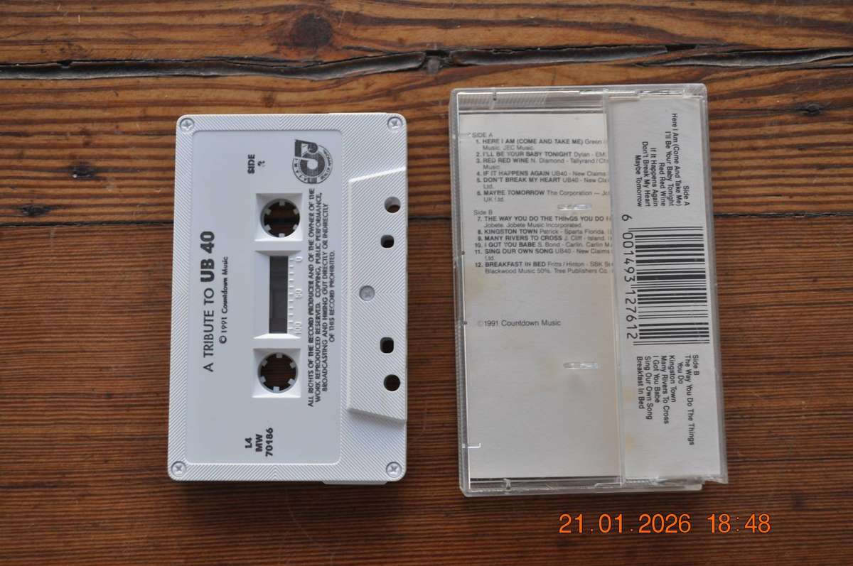 A Tribute to UB40 (Cassette)
