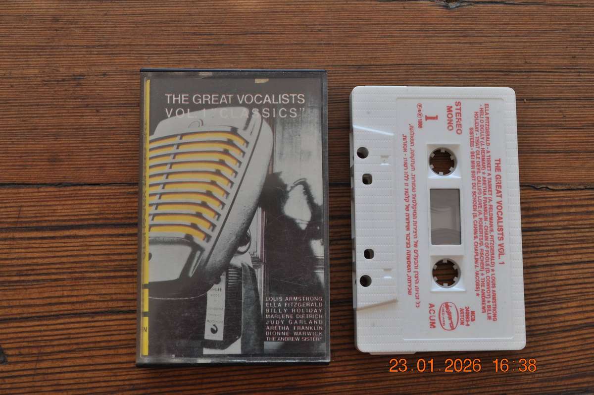 The Great Vocalists - Vol 1 : "Classics" (Cassette)