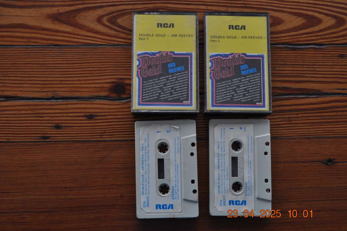 Jim Reeves - Double Gold - Part 1 & 2 (Double Cassette)