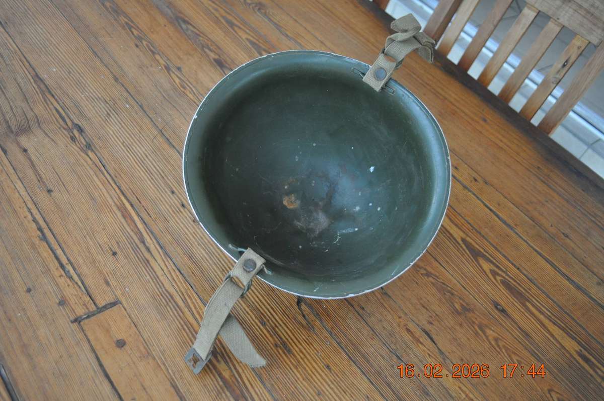 Old Army Steel Helmet