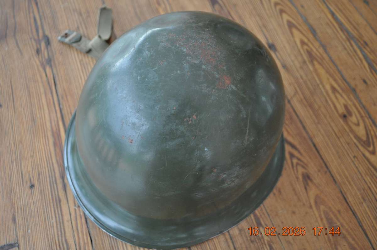 Old Army Steel Helmet