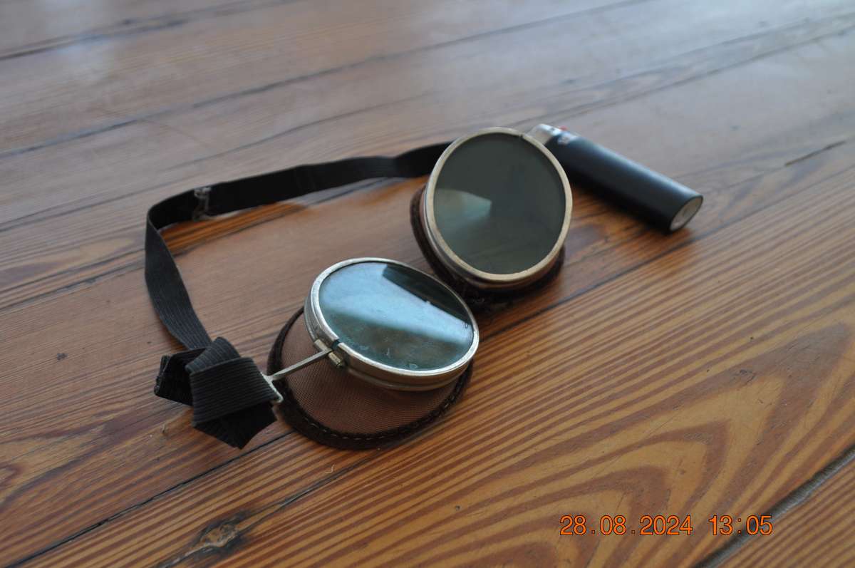 Vintage Motorcycle Safety Glasses