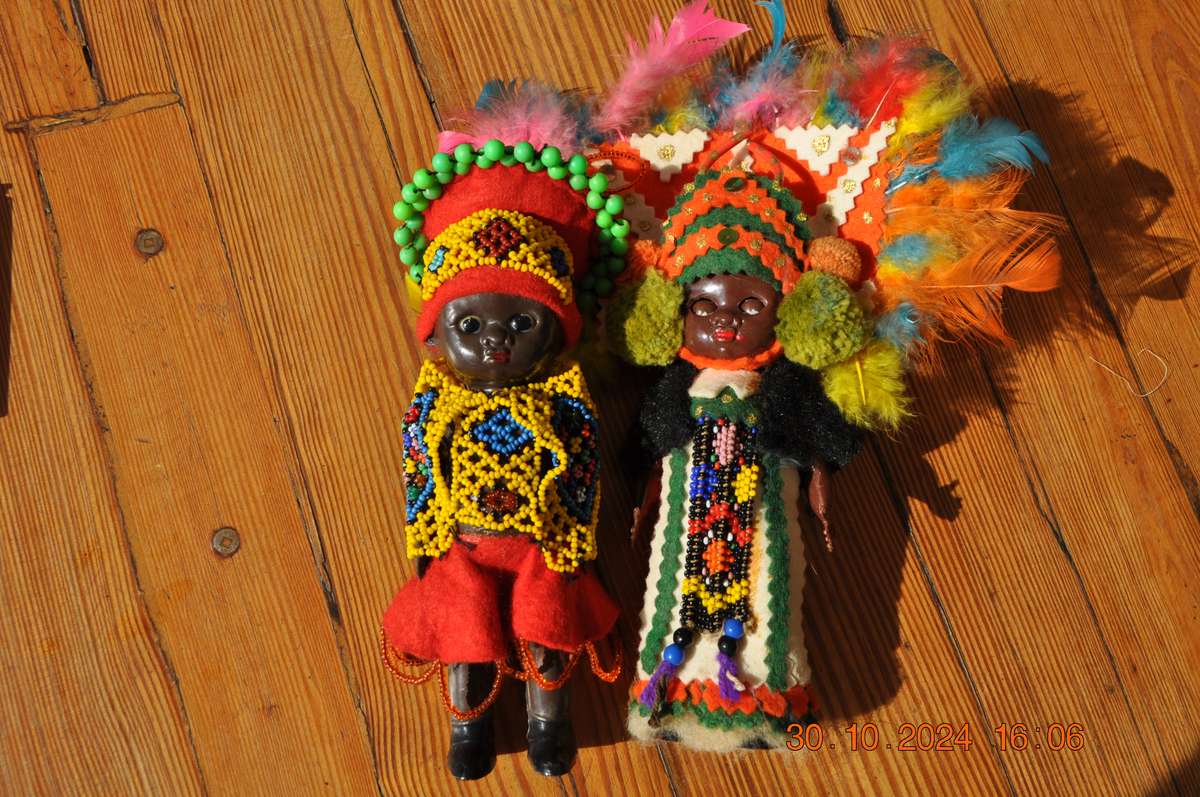 Vintage Black Dolls With Moving Eyes