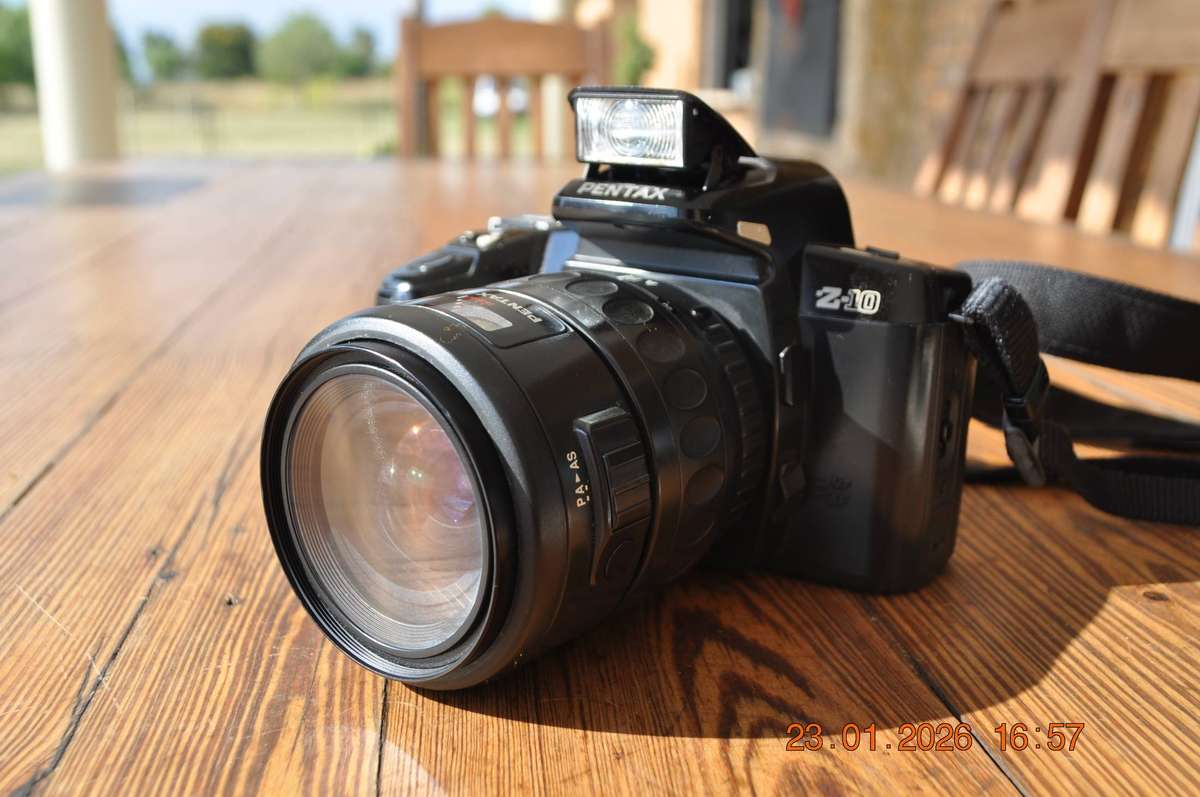 Pentax Z-10 SLR 35mm Film Camera With Lens