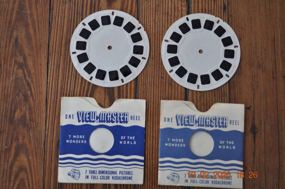 Vintage View-Master Reels London I and II