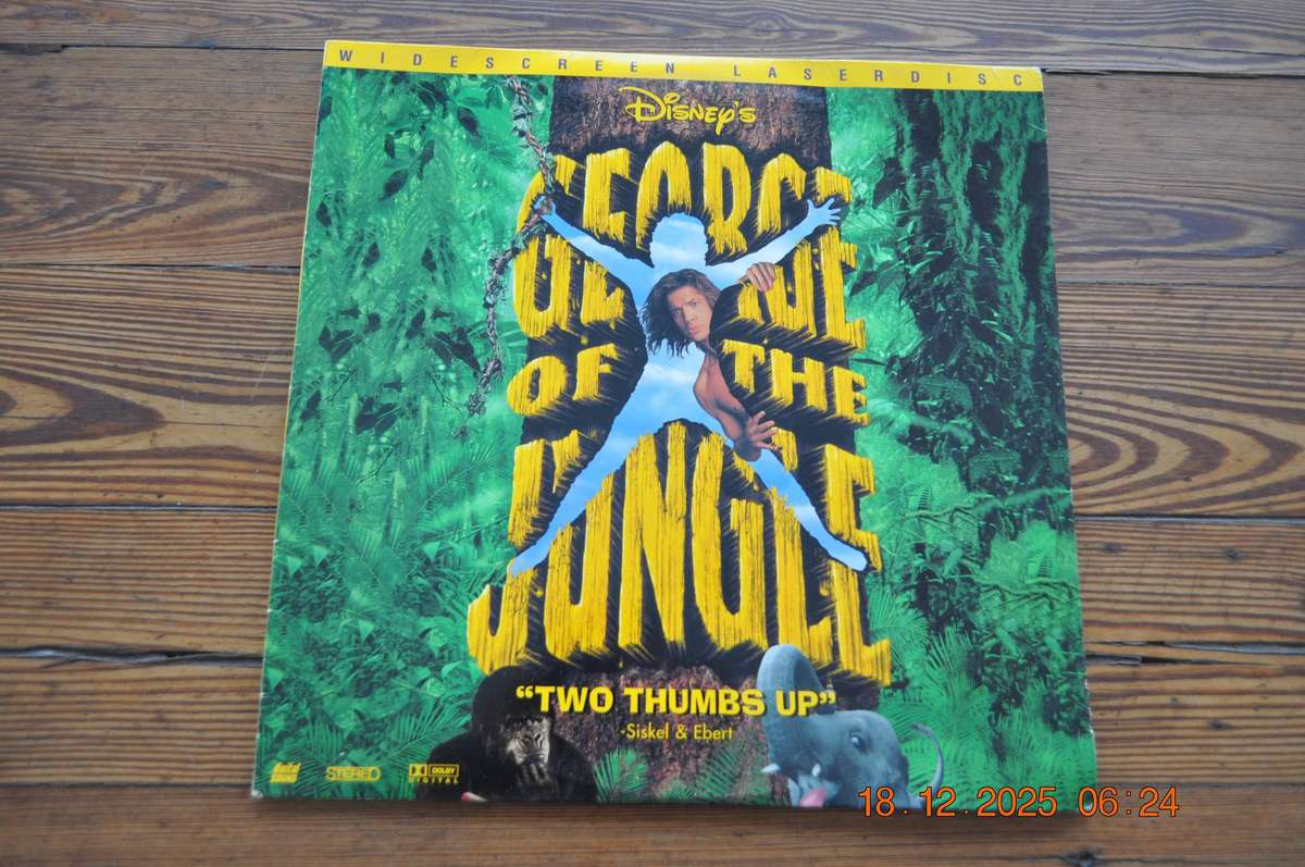 George Of The Jungle Disney Laserdisc