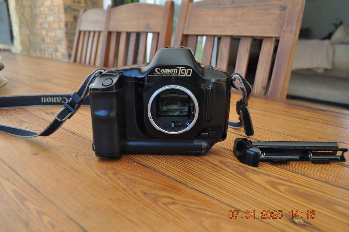 Canon T90 35mm Film Camera For Parts