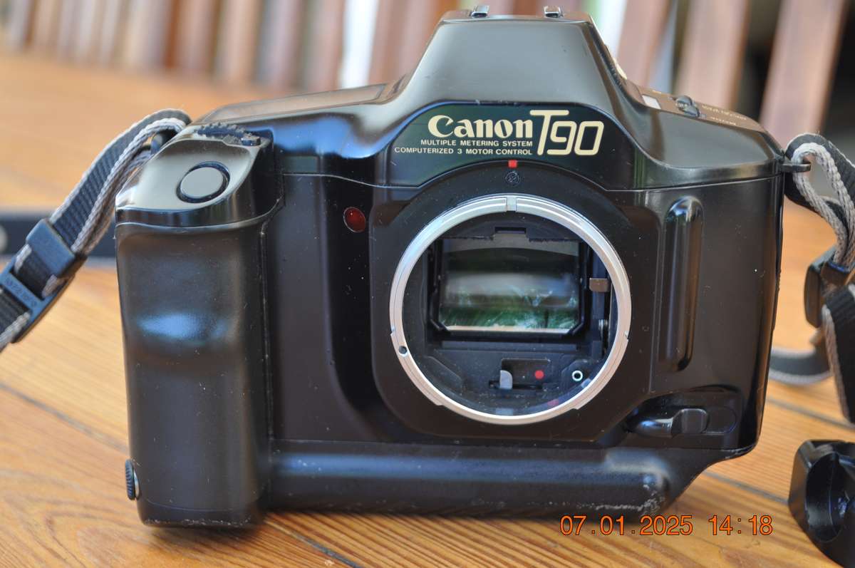Canon T90 35mm Film Camera For Parts