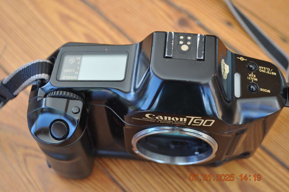 Canon T90 35mm Film Camera For Parts
