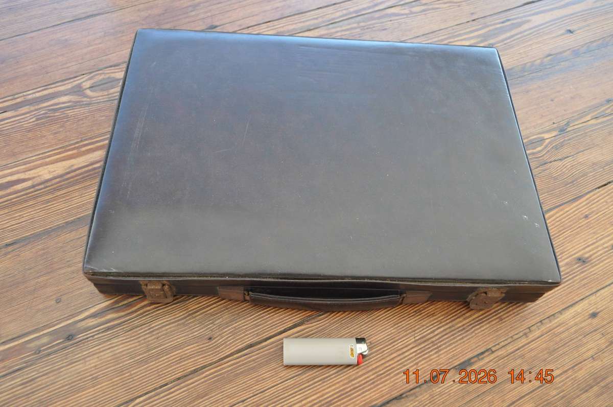 Vintage Backgammon Board Game Carry Case