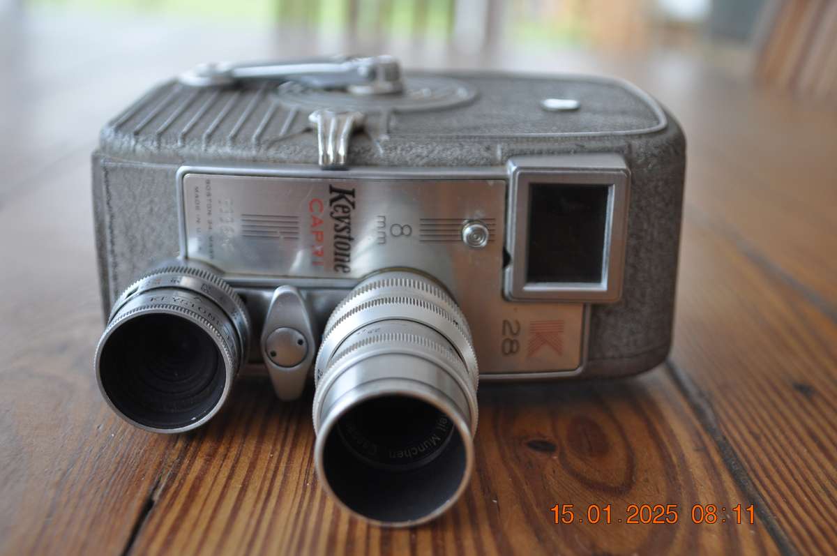 Vintage Keystone Capri K 28 Movie 8mm Camera