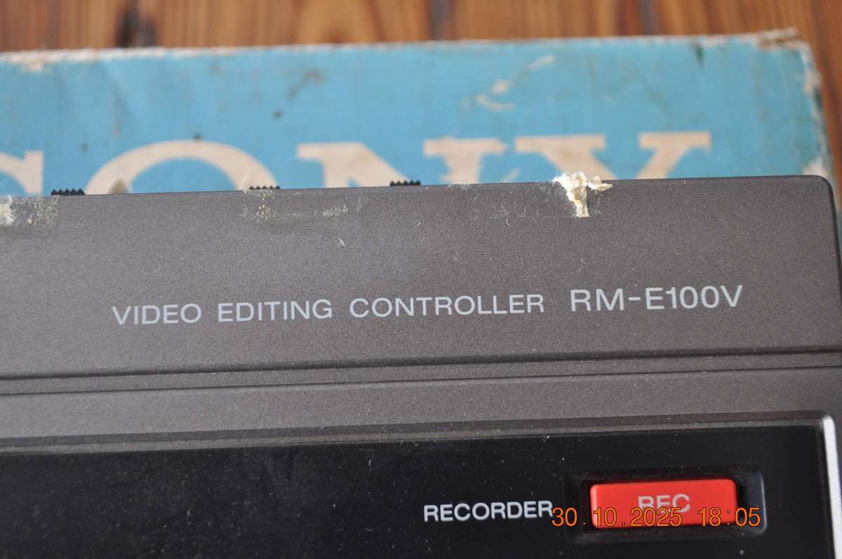 Vintage Sony Video Editing Controller (not tested)