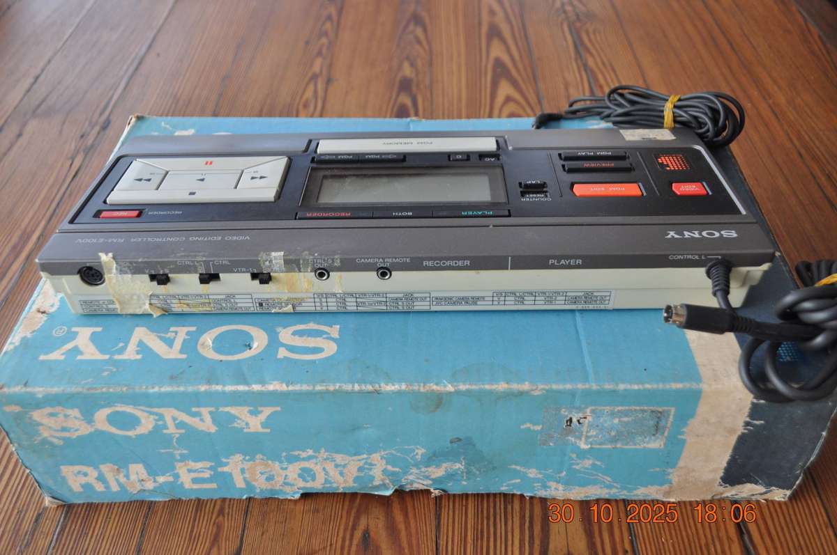 Vintage Sony Video Editing Controller (not tested)