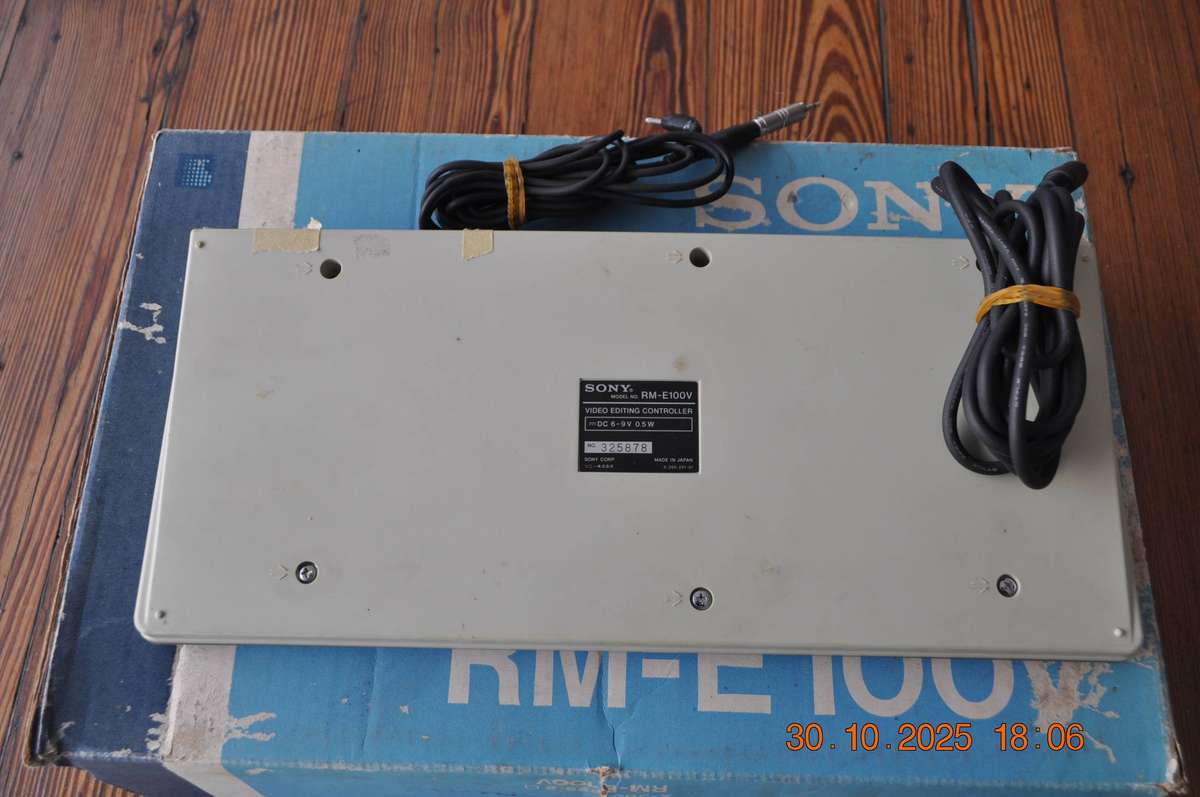 Vintage Sony Video Editing Controller (not tested)