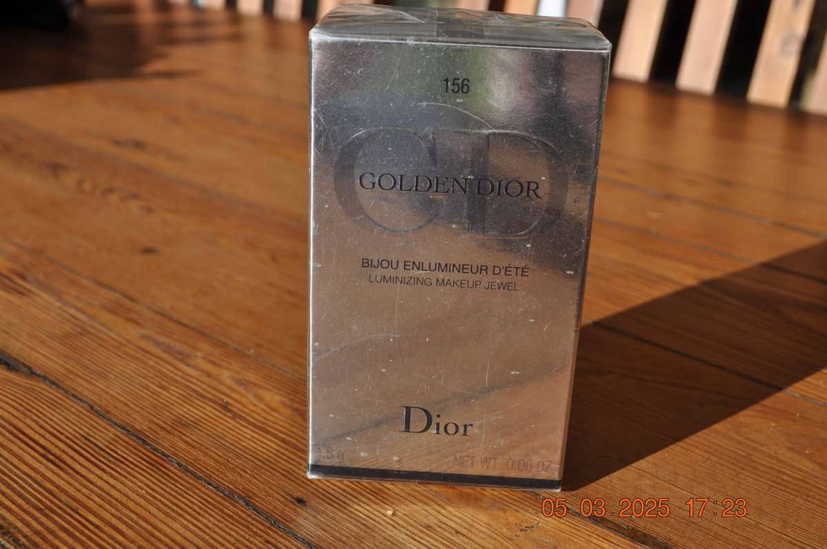 Golden Dior Luminizing Make Up Jewel 156 Rose Lame