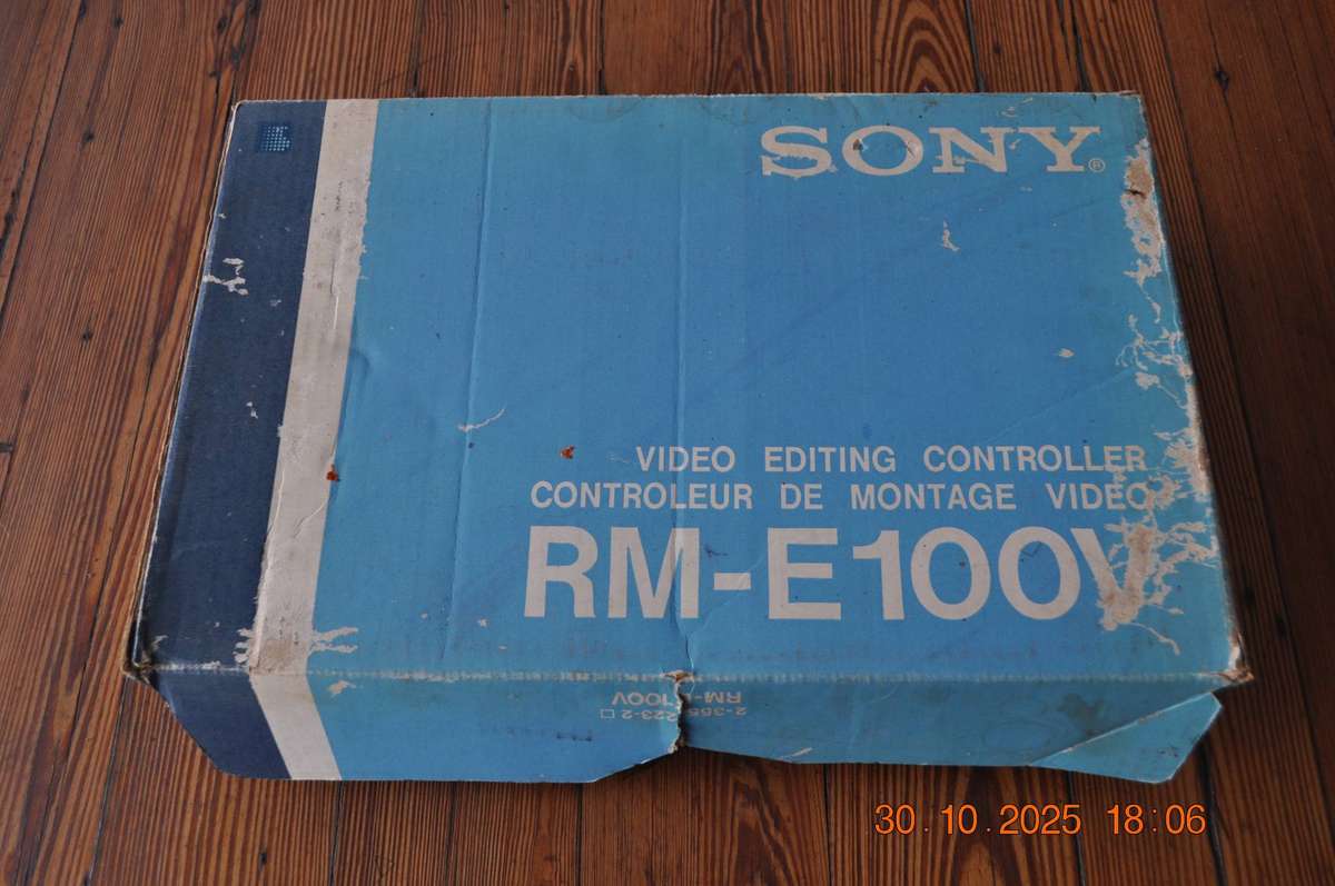 Vintage Sony Video Editing Controller (not tested)
