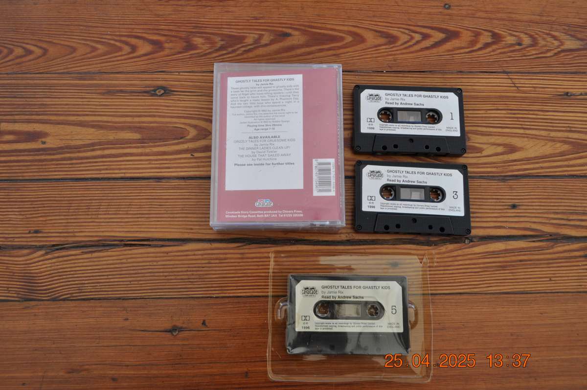 Ghostly Tales for Ghastly Kids Audio Tapes Cassettes