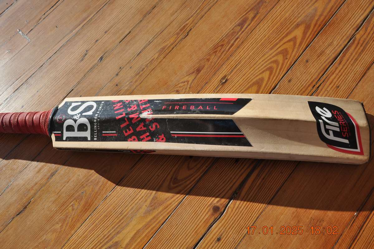 BS Fire Ball English Willow Size 4 Cricket Bat