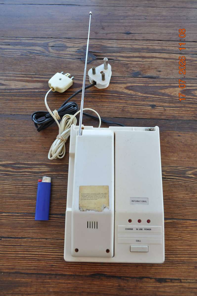 Vintage Cordless Telephone (for display)