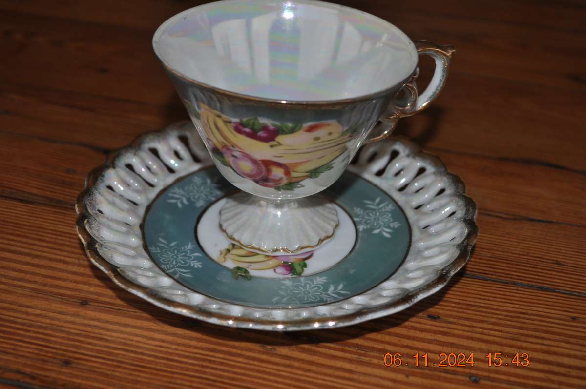 Vintage Sadler Teapot With Cup And Saucer