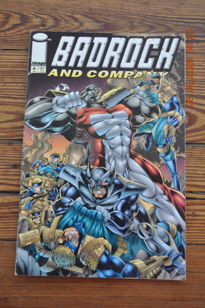 Vintage Badrock and Company No6 Comic Book