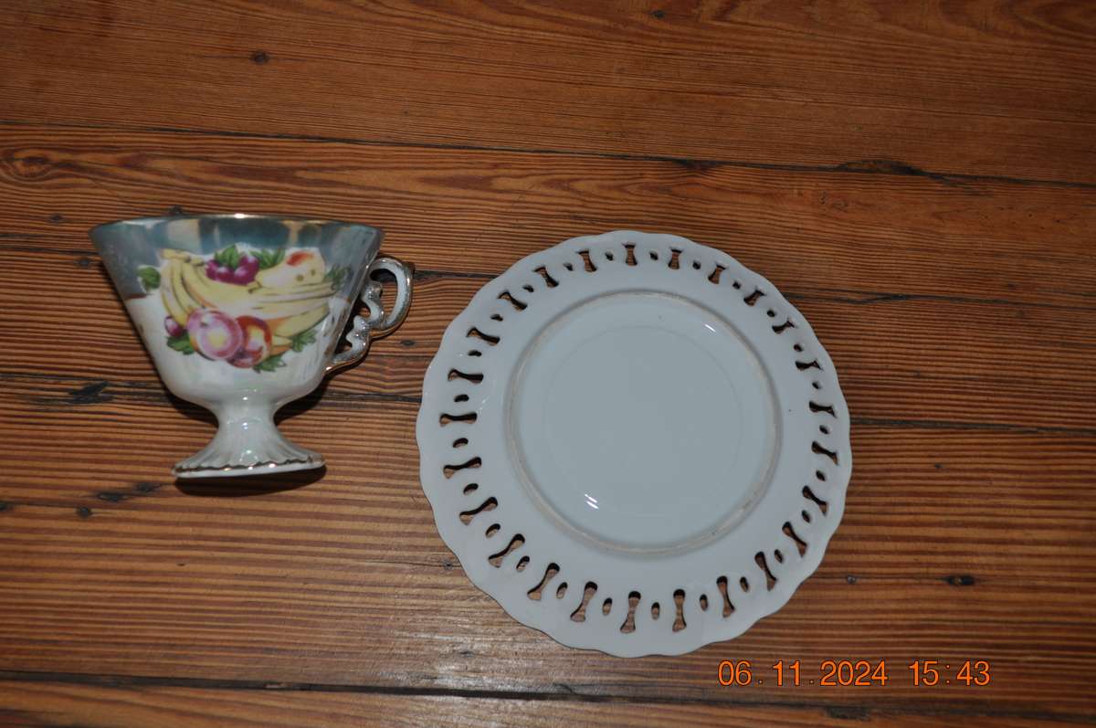 Vintage Sadler Teapot With Cup And Saucer
