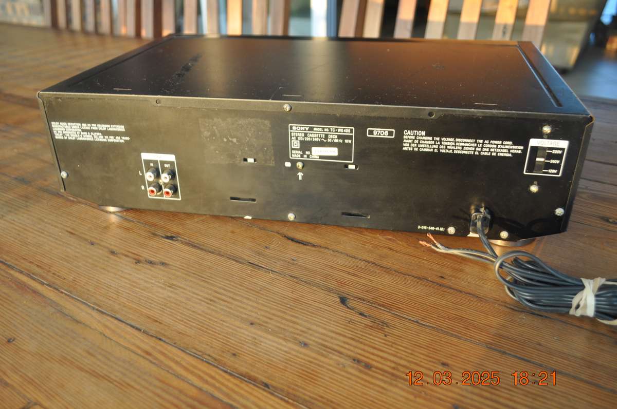 Sony Double Stereo Cassette Player