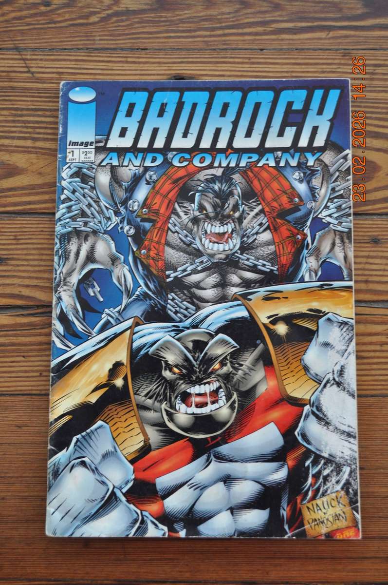 Vintage Badrock and Company No1 Comic Book