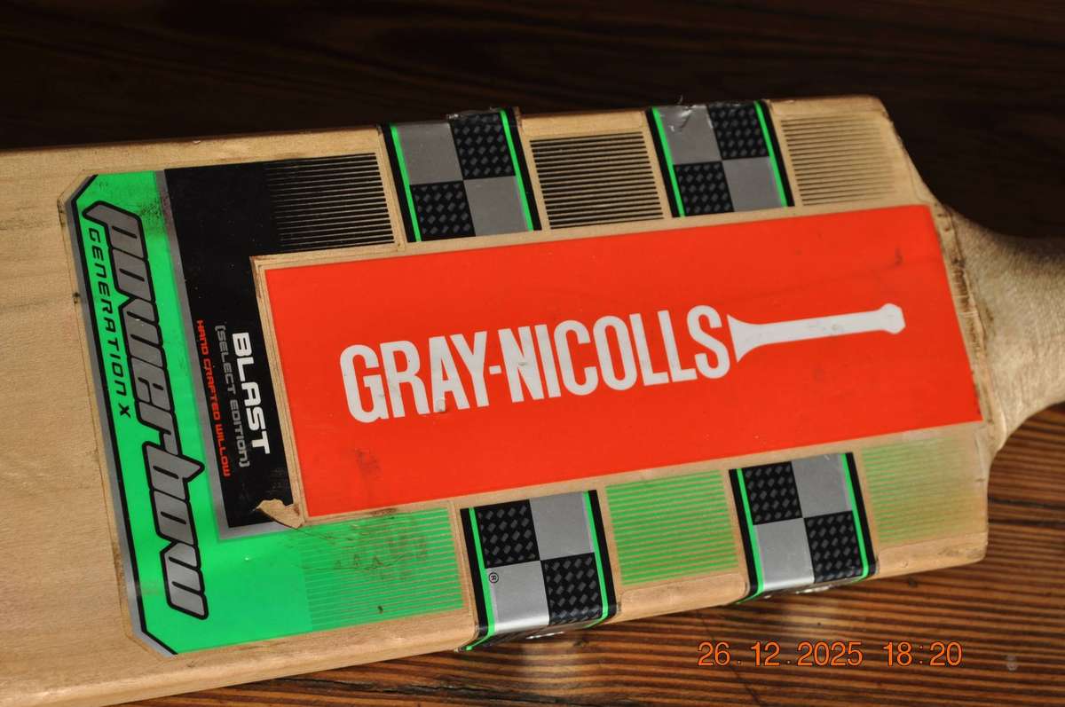 Gray Nicolls Youth Size 6 Cricket Bat (kashmir willow)