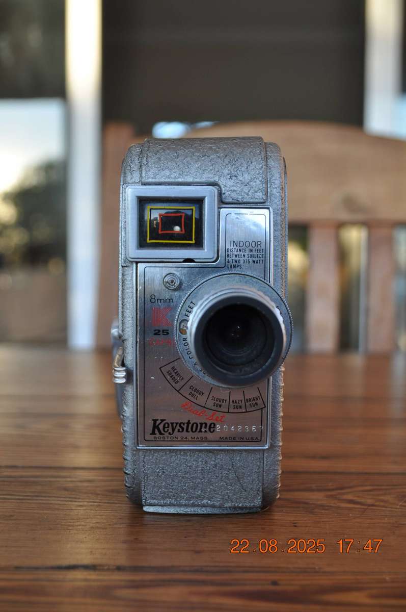 Vintage Keystone Capri K25 8mm Movie Film Camera