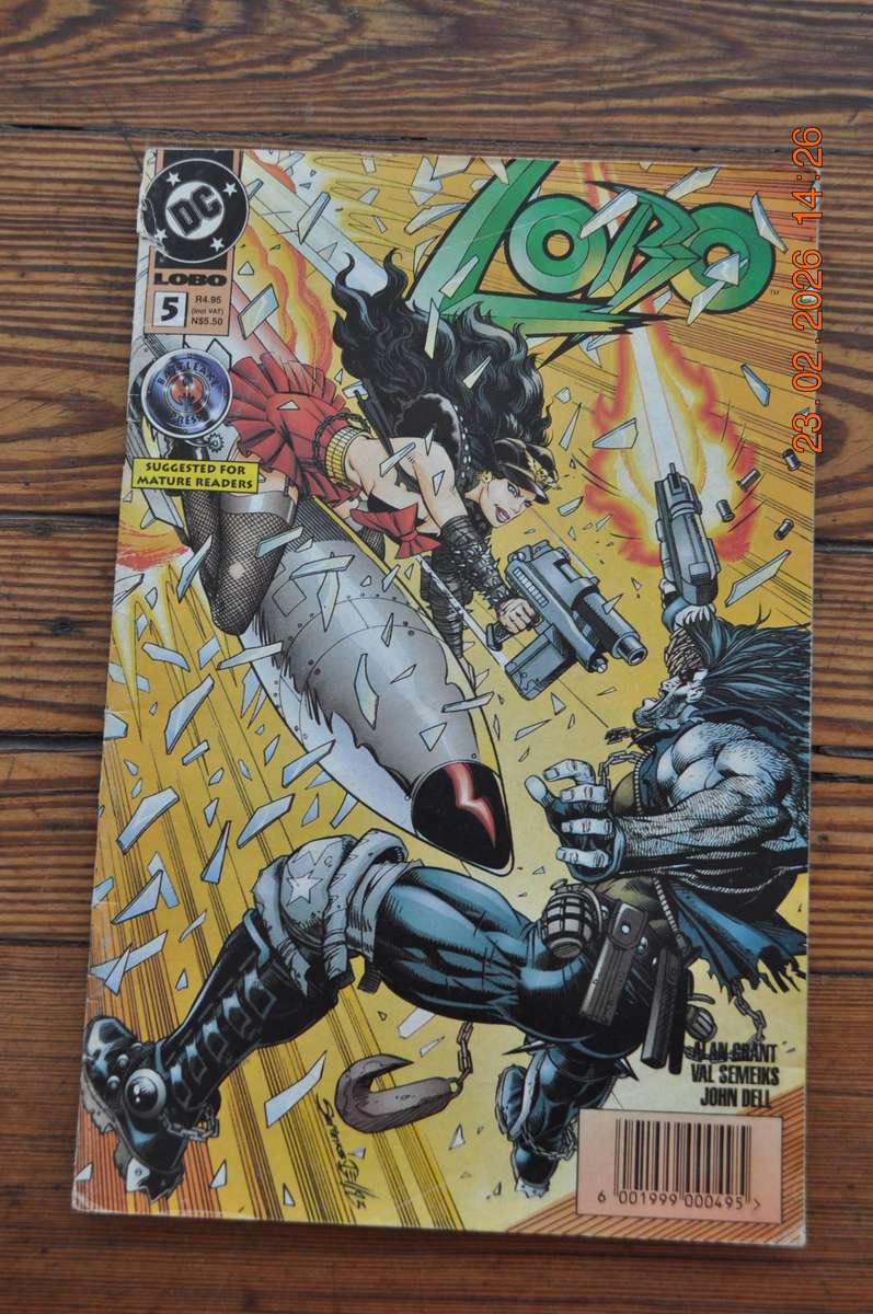 Vintage Lobo No5 Comic Book