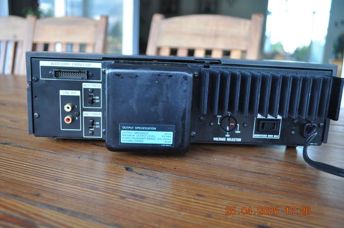 Vintage Rare Sony CDP -101 CD Player For Parts Or Repair