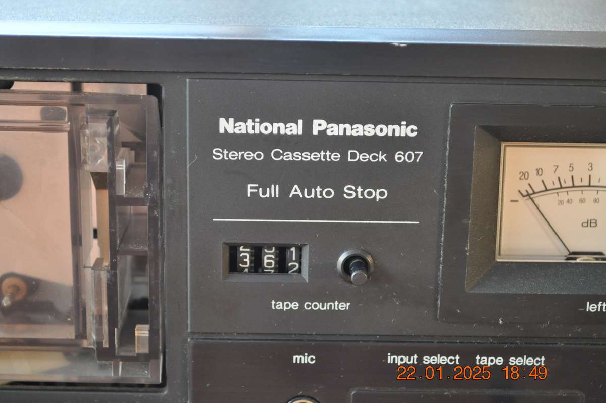 Vintage National Panasonic Cassette Deck
