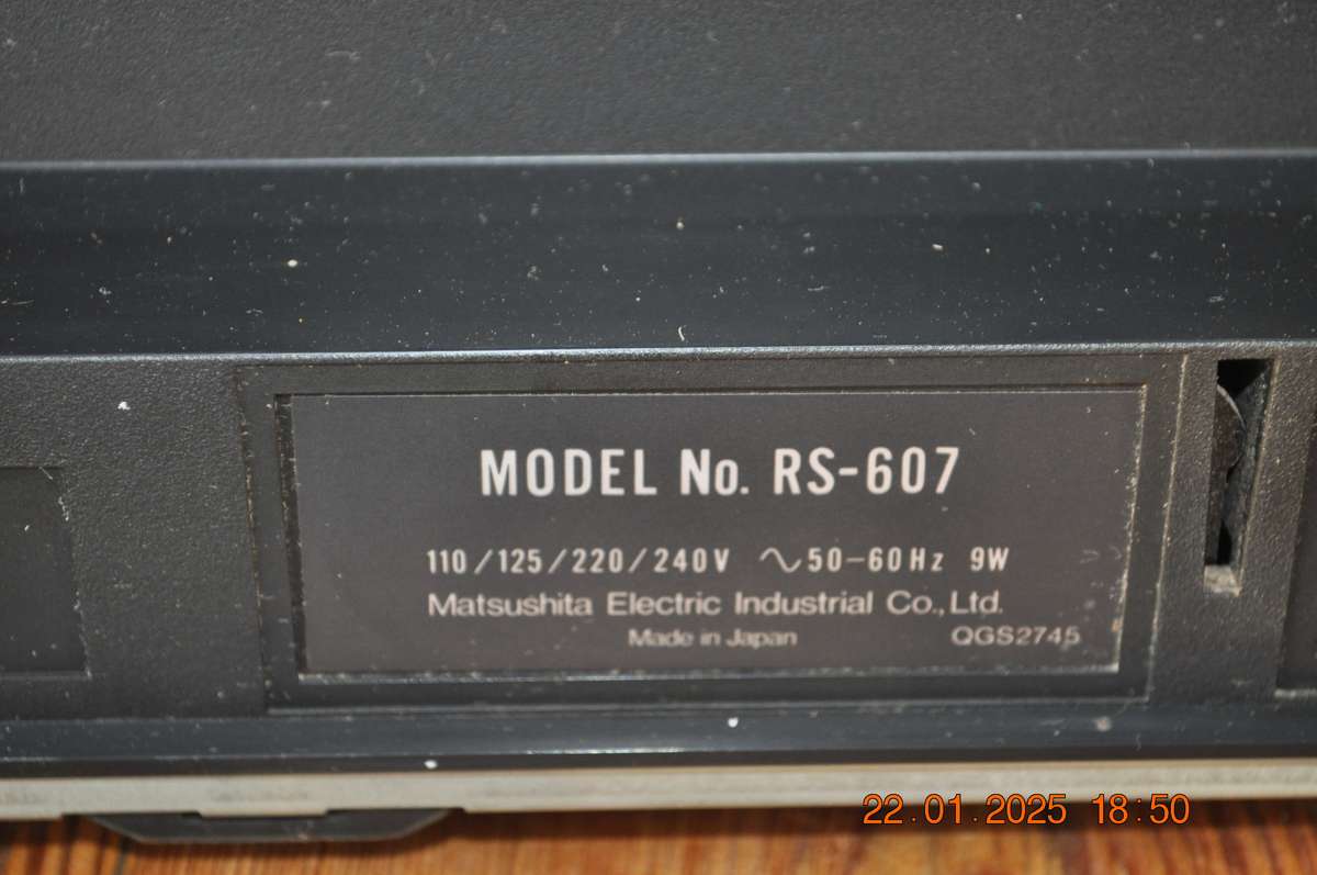 Vintage National Panasonic Cassette Deck