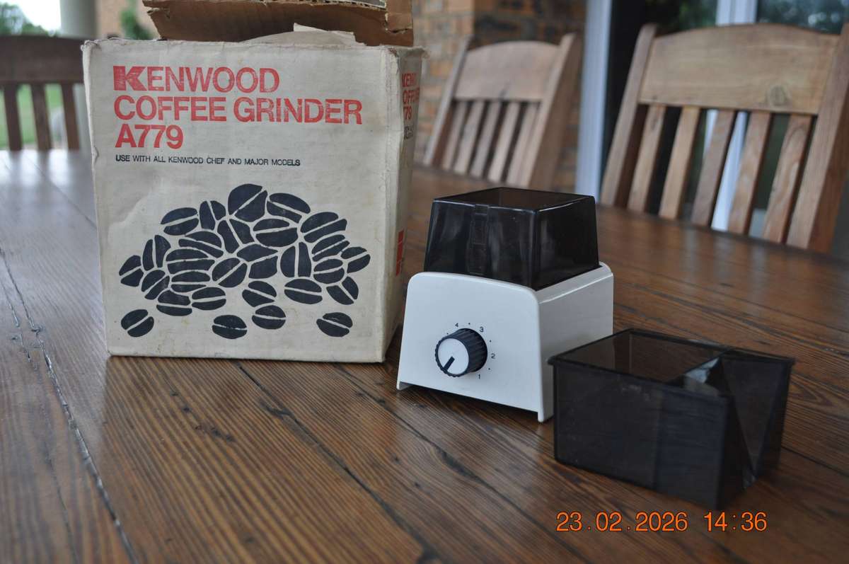 Kenwood Chef Coffee Grinder Attachment Model A779