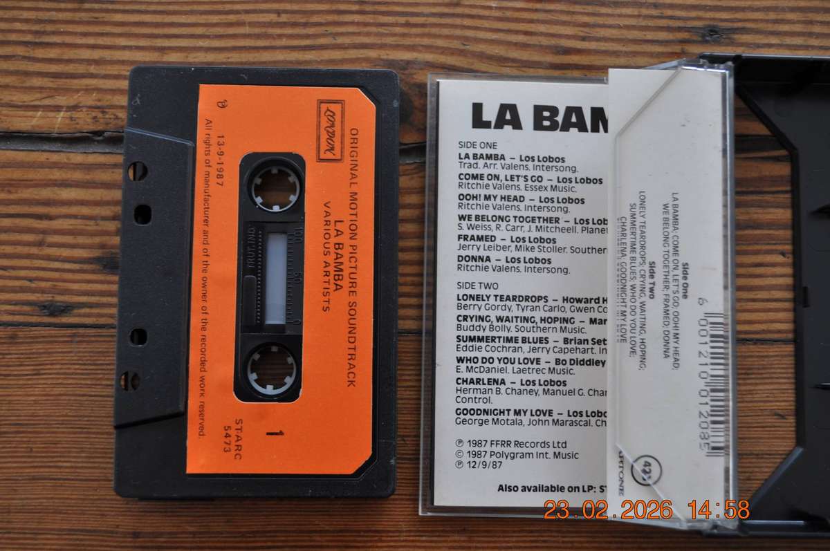 La Bamba - Soundtrack (Cassette)